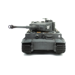 Czołg zdalnie sterowany IR/dźwięk 1:24 German Tiger 1 Late Painted Gray RTR 2.4Ghz - Heng Long 3841-11-L-G